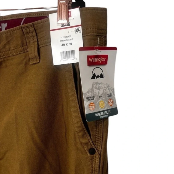 Men’s wrangler rugged utility pant size 40 x 30 new with tags - Picture 4 of 5